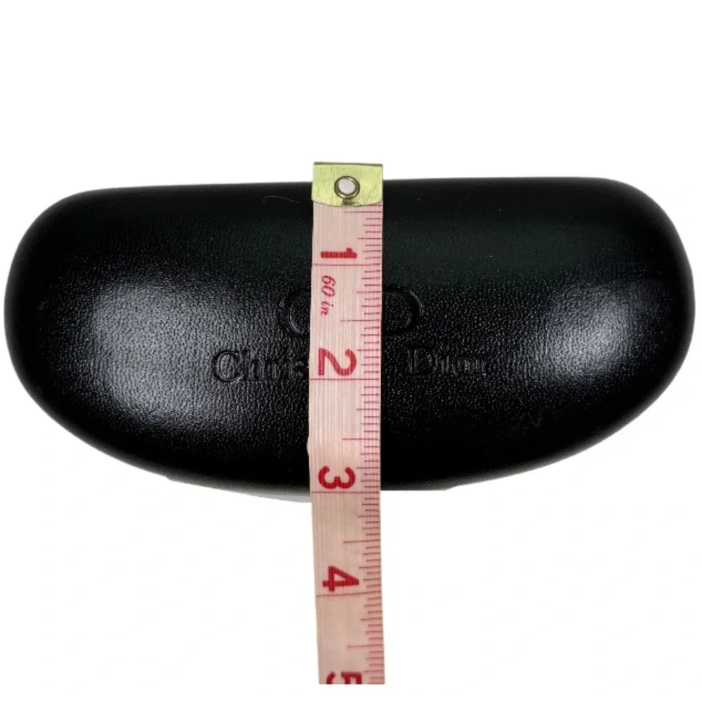 CHRISTIAN DIOR | Hard Clamshell Sunglasses Case Lux Beach Vacation Resort Travel